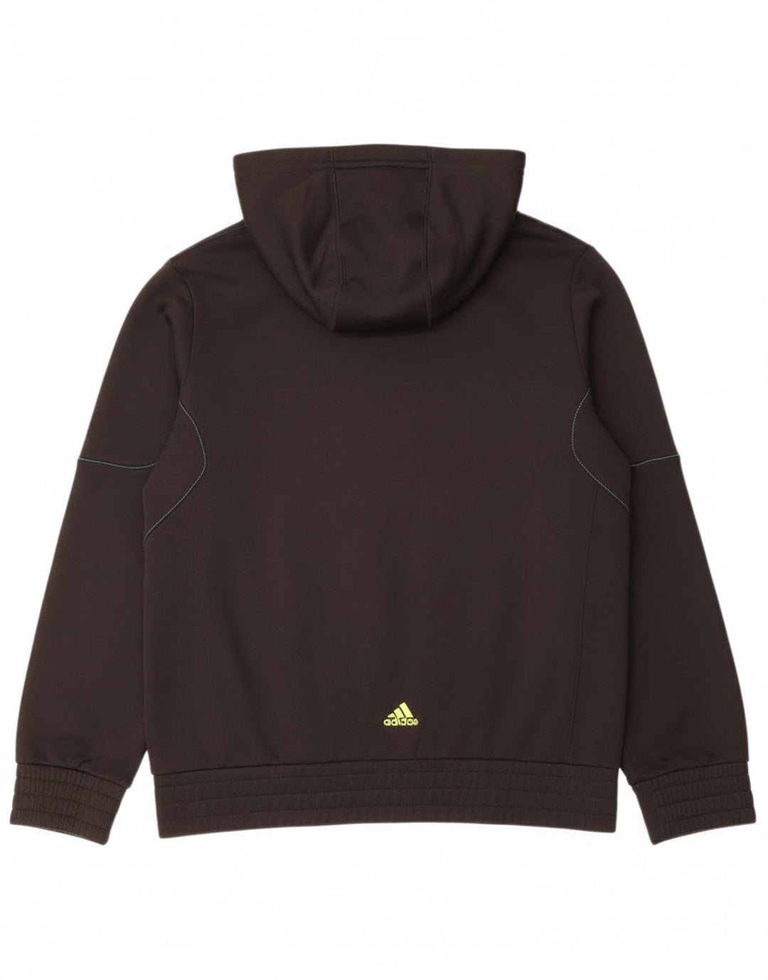Adidas Boys Predator Graphic Zip Hoodie Sweater 13-14 Years Black Polyester