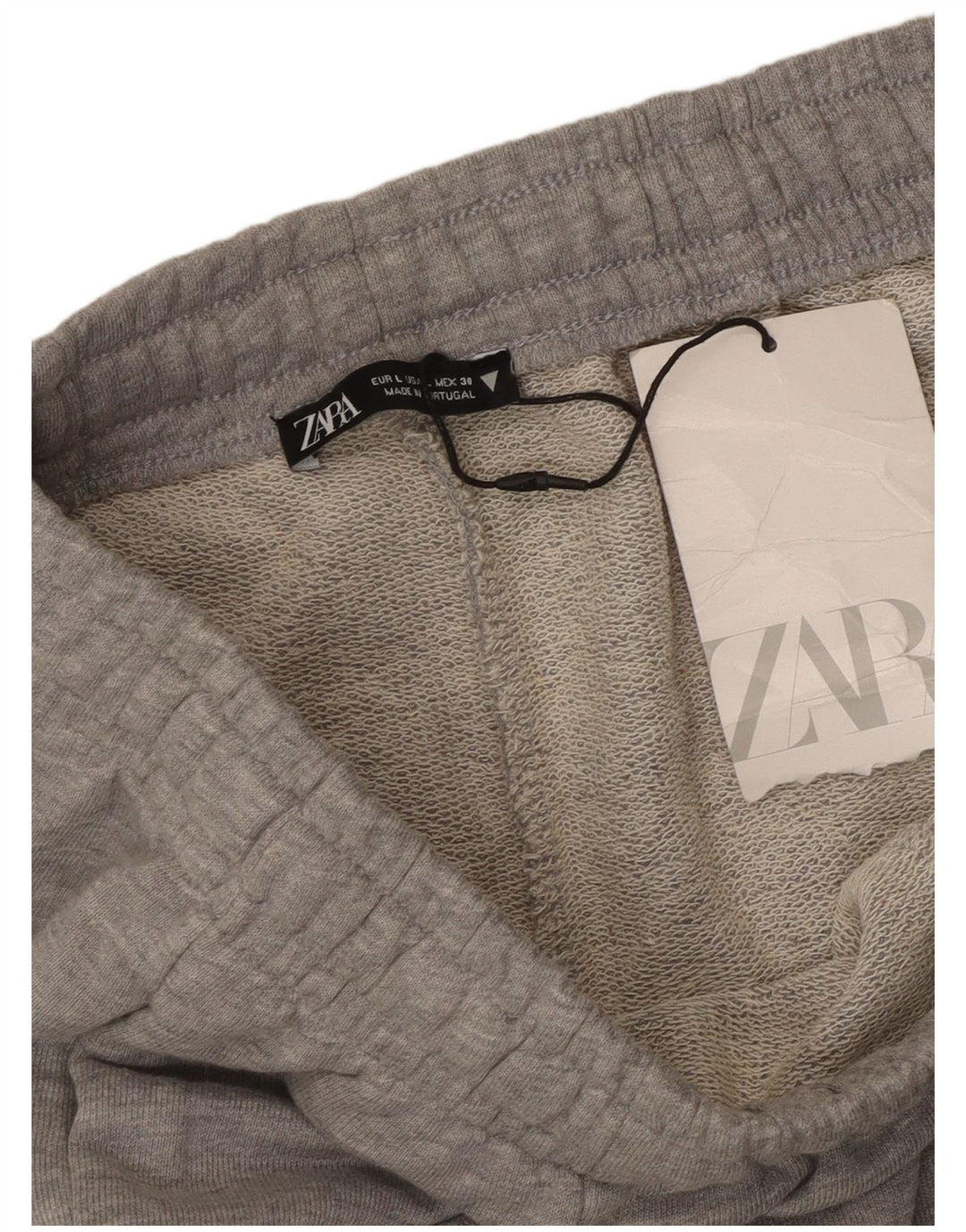 ZARA Mens Hollywood Tracksuit Trousers Joggers Large  Grey Flecked