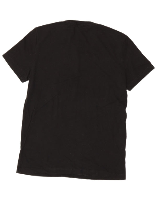 Lacoste Mens Regular Fit T-Shirt Top Size 4 Medium Black Cotton