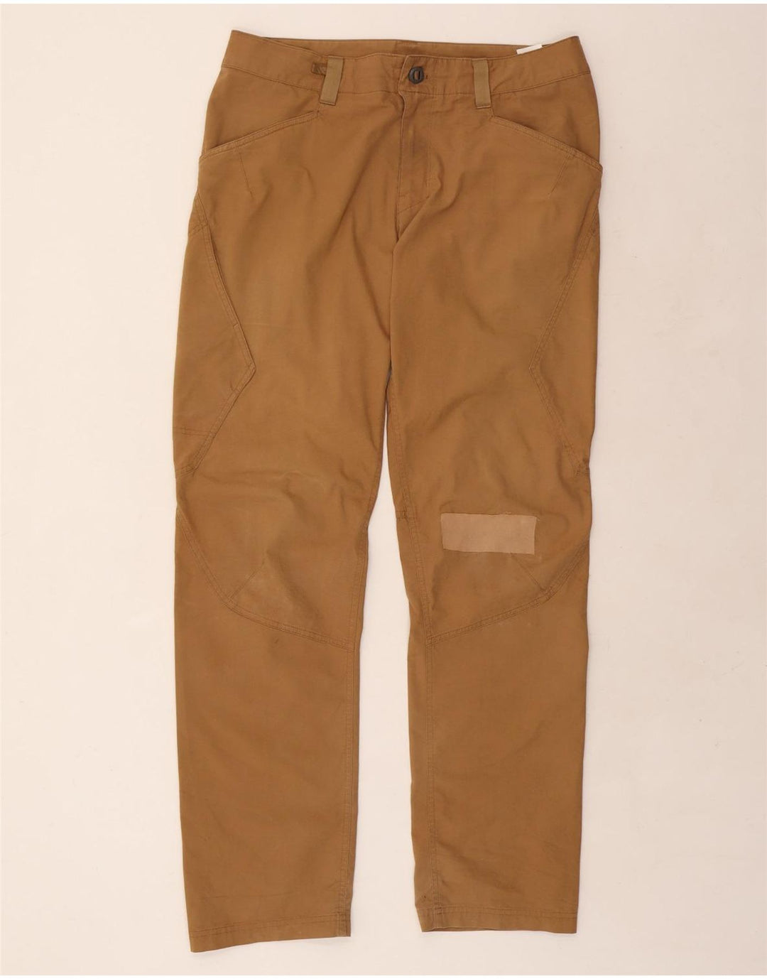 PATAGONIA Mens Straight Casual Trousers W34 L33 Beige Cotton