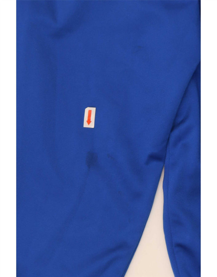 Nike Mens Tracksuit Top Jacket XL Blue Colourblock Polyester