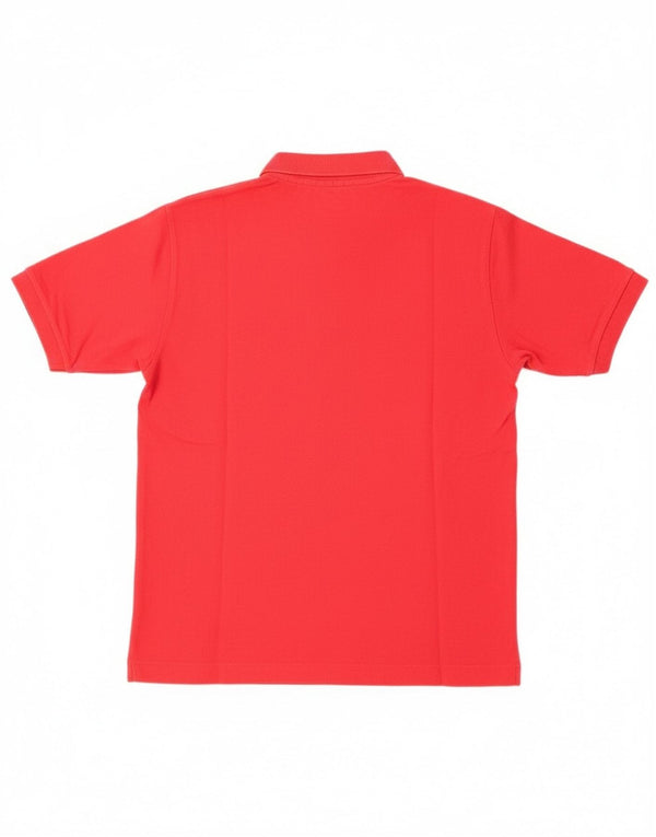 Kappa Mens Polo Shirt Small Red Cotton