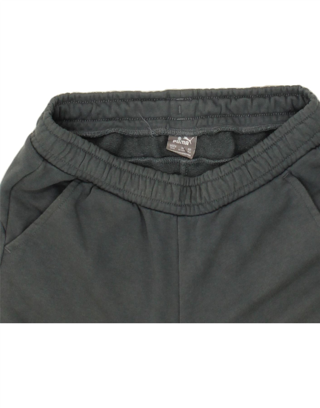 PUMA Boys Graphic Sport Shorts 11-12 Years Grey Cotton Vintage Puma and Second-Hand Puma from Messina Hembry 