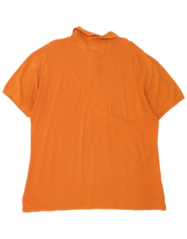 Marlboro Classics Mens Polo Shirt 3XL Orange Cotton