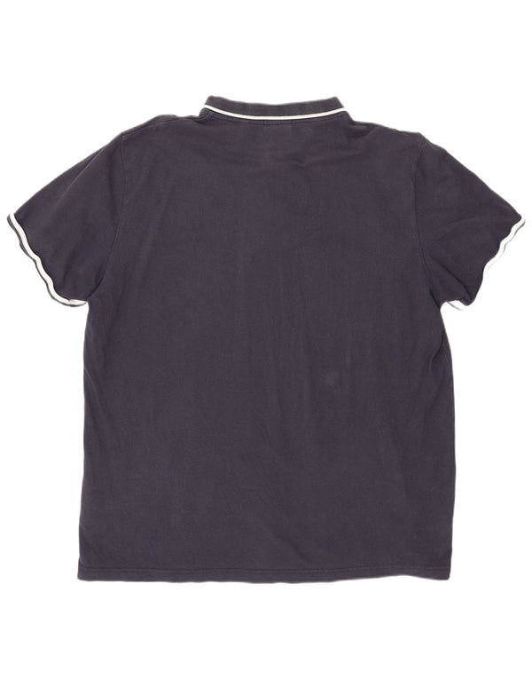 Gant Mens Regular Polo Shirt 3XL Navy Blue Cotton