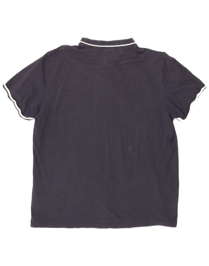 Gant Mens Regular Polo Shirt 3XL Navy Blue Cotton