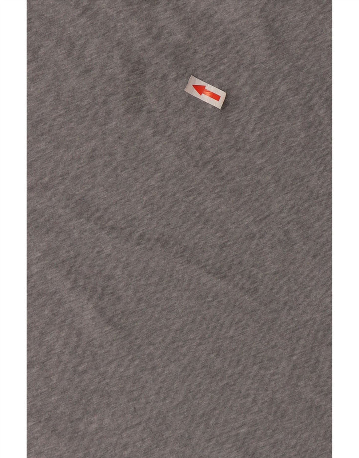 Under Armour Mens T-Shirt Top XL Grey Flecked Cotton