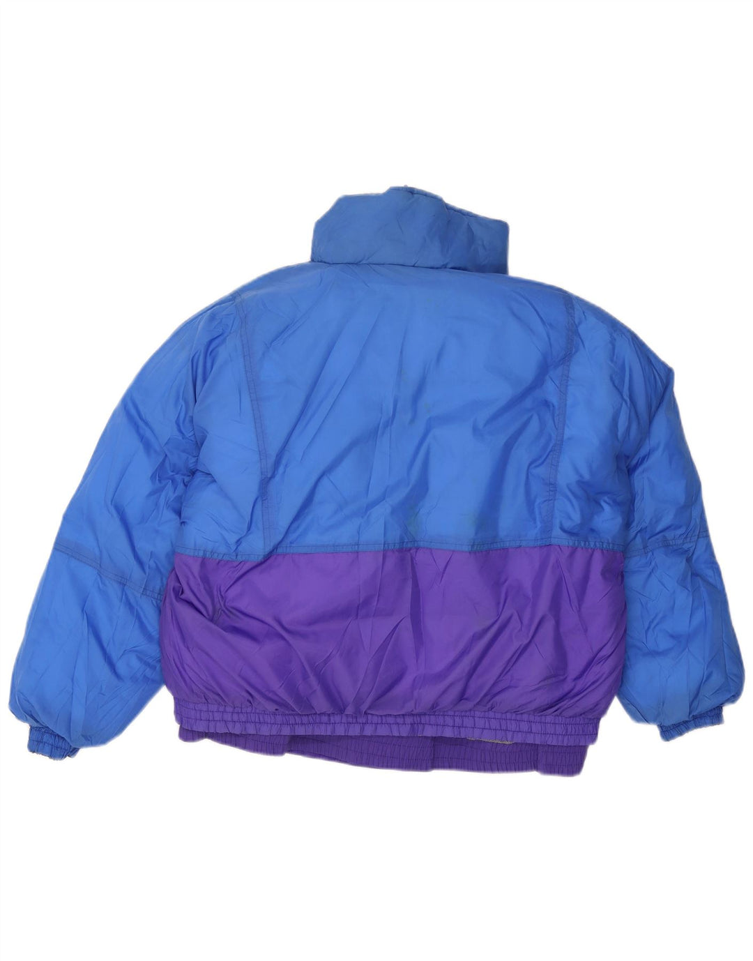 Eddie Bauer Womens Oversized Hooded Padded Jacket UK 16 Large Purple