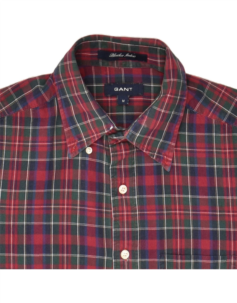 GANT Mens Shirt Medium Red Check | Vintage Gant | Thrift | Second-Hand Gant | Used Clothing | Messina Hembry 