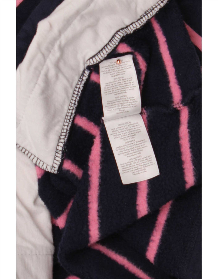 Crew Clothing Womens Sweatshirt Jumper UK 14 Medium Navy Blue Striped