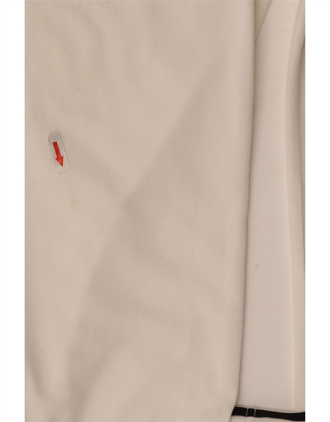 ADIDAS Mens Tracksuit Trousers UK 42/44 Large  Off White Polyester