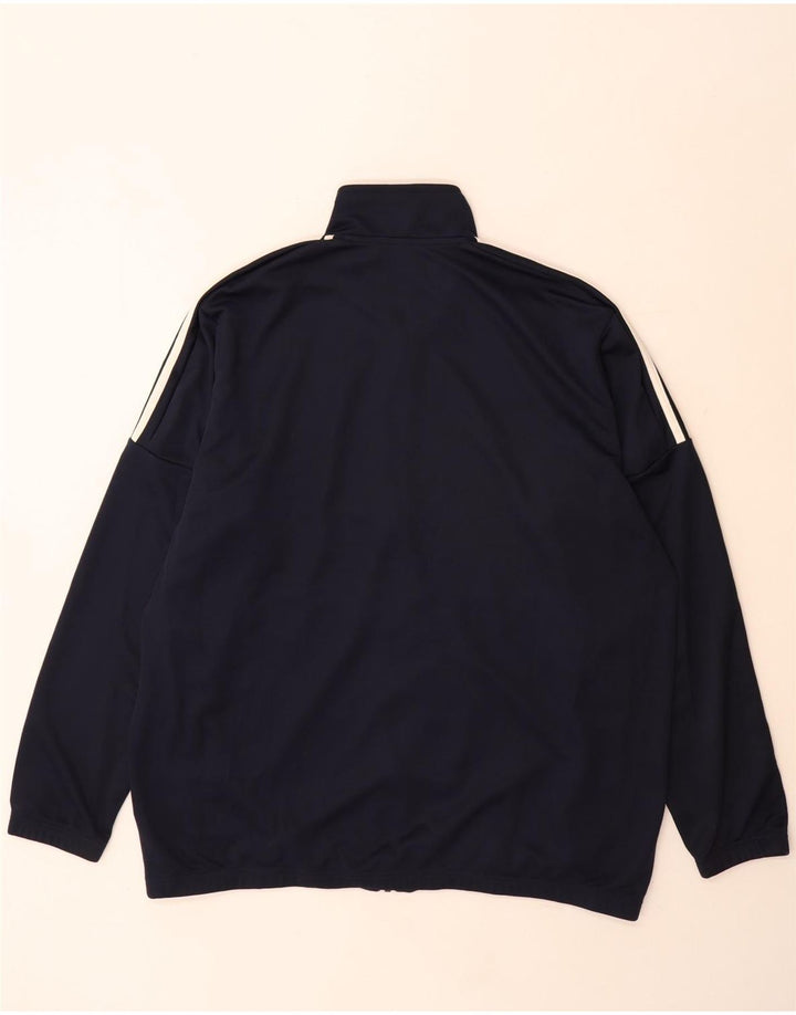 Adidas Mens Tracksuit Top Jacket 2XL Navy Blue
