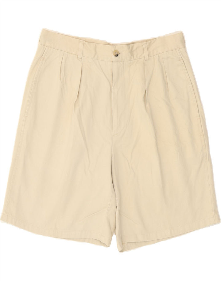 J. C. TWIDD Mens Pegged Chino Shorts IT 48 Medium W31 Beige Cotton Vintage J. C. Twidd and Second-Hand J. C. Twidd from Messina Hembry 