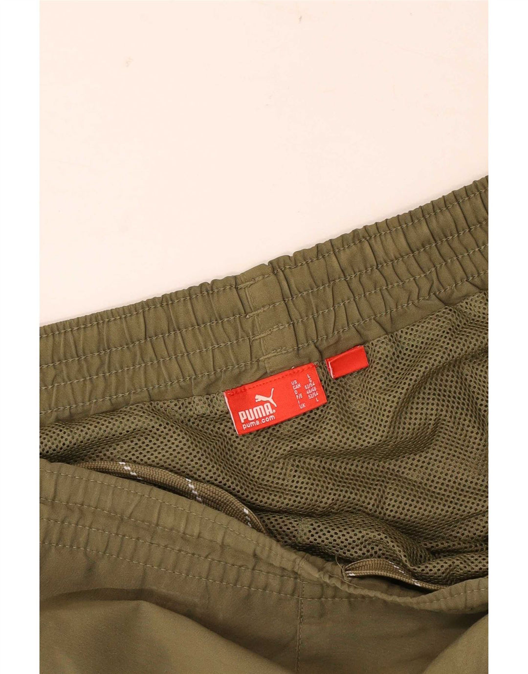 Puma Mens Sport Shorts Large  Khaki