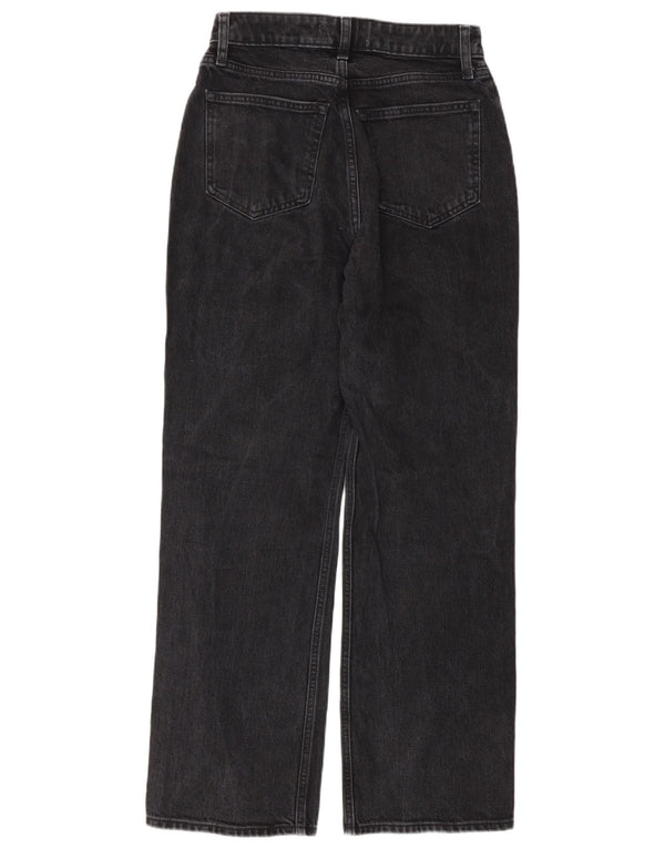 Abercrombie & Fitch Womens Curve High Waist Jeans US 2 XS W26 L30 Grey 90s