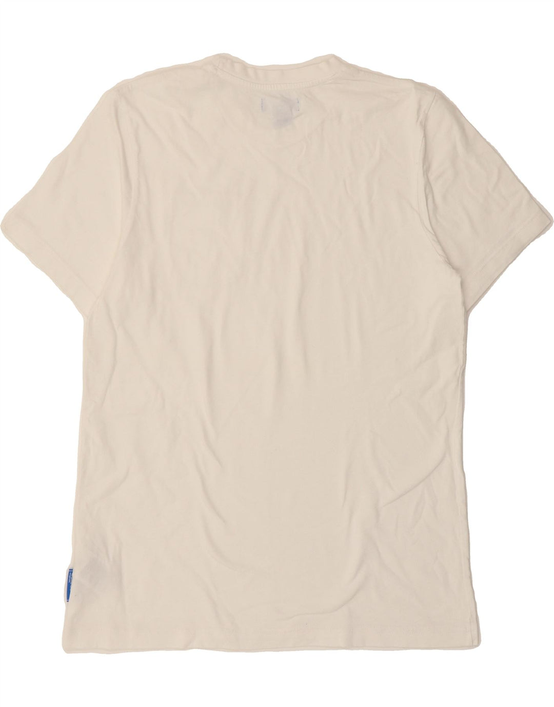 ADIDAS Mens T-Shirt Top Medium White Cotton Vintage Adidas and Second-Hand Adidas from Messina Hembry 
