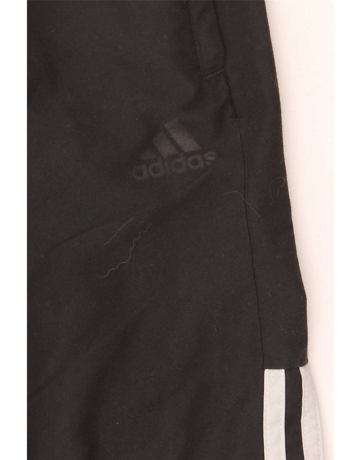 Adidas Mens Tracksuit Trousers Joggers Large Black Polyester