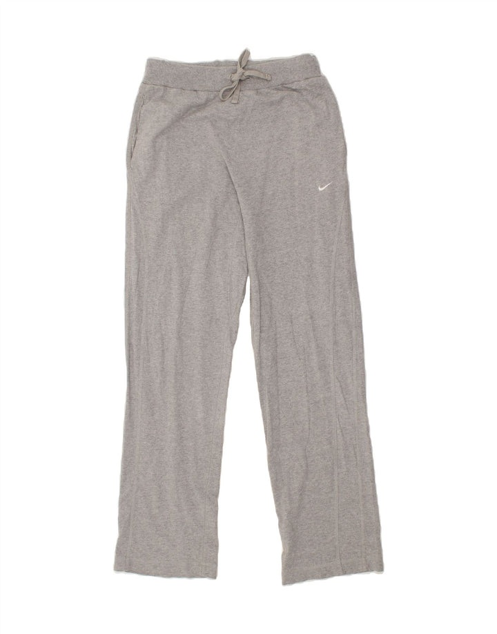 NIKE Mens Tracksuit Trousers Large  Grey Cotton