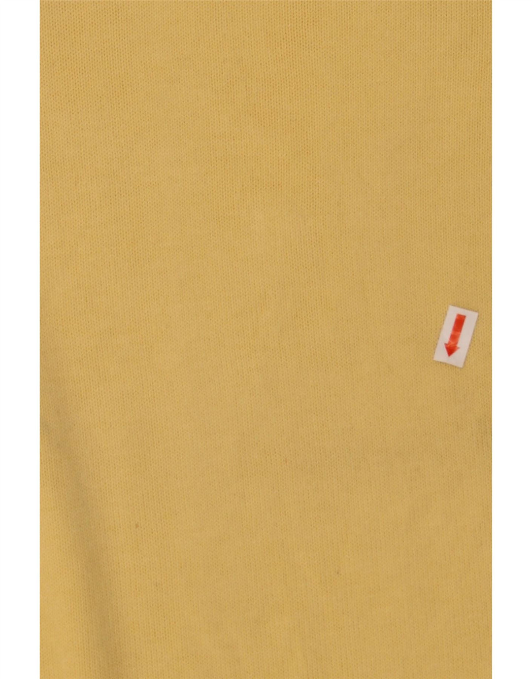 GANT Mens V-Neck Jumper Sweater Large Yellow Cotton Vintage Gant and Second-Hand Gant from Messina Hembry 