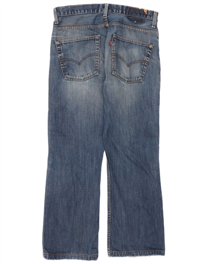 Levi's Mens Bootcut Jeans W33 L29 Blue Cotton