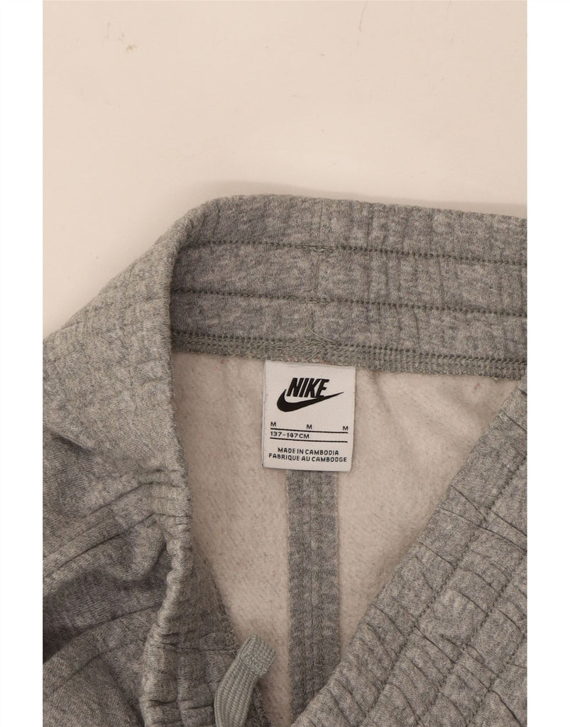 NIKE Boys Tracksuit Trousers Joggers 10-11 Years Medium Grey Cotton Vintage Nike and Second-Hand Nike from Messina Hembry 