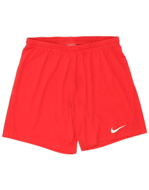 NIKE Mens Dri Fit Sport Shorts XL  Red Polyester