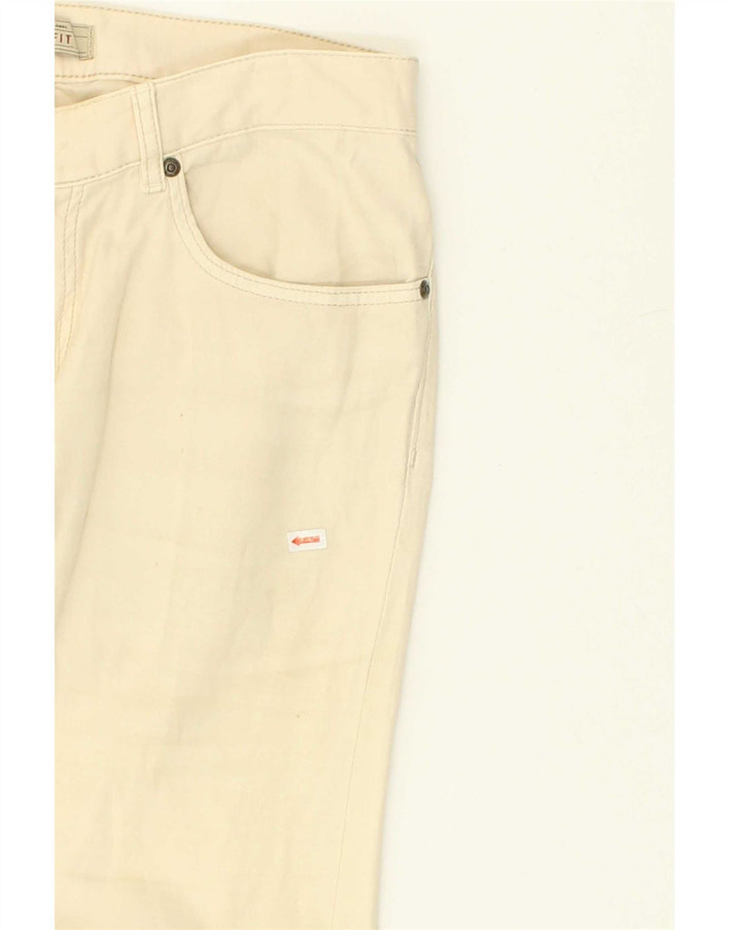 MARLBORO CLASSICS Mens Regular Fit Casual Trousers W31 L29 Beige Cotton Vintage Marlboro Classics and Second-Hand Marlboro Classics from Messina Hembry 