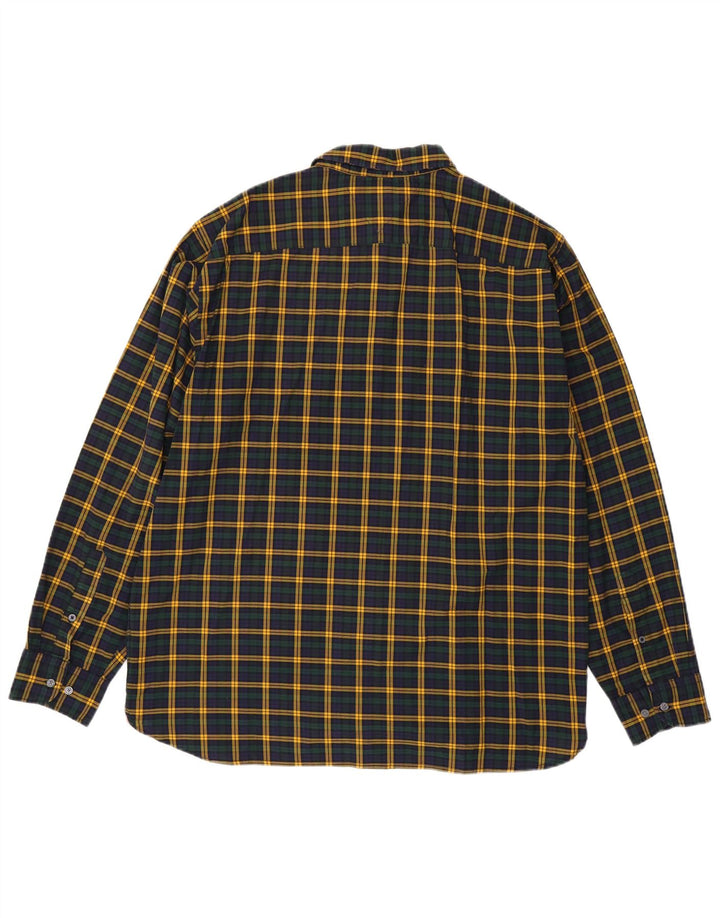 Tommy Hilfiger Mens Regular Fit Shirt 2XL Multicoloured Check Cotton