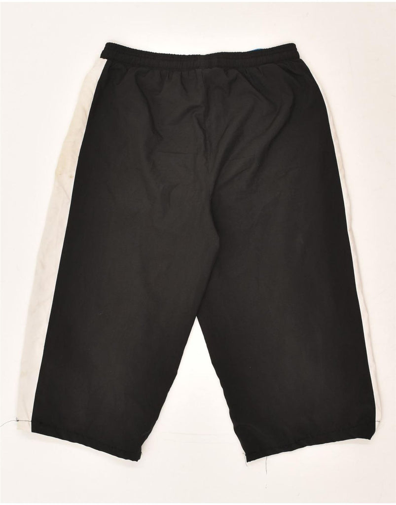 PUMA Boys Bermuda Sport Shorts 13-14 Years XL Black Colourblock Polyester | Vintage Puma | Thrift | Second-Hand Puma | Used Clothing | Messina Hembry 