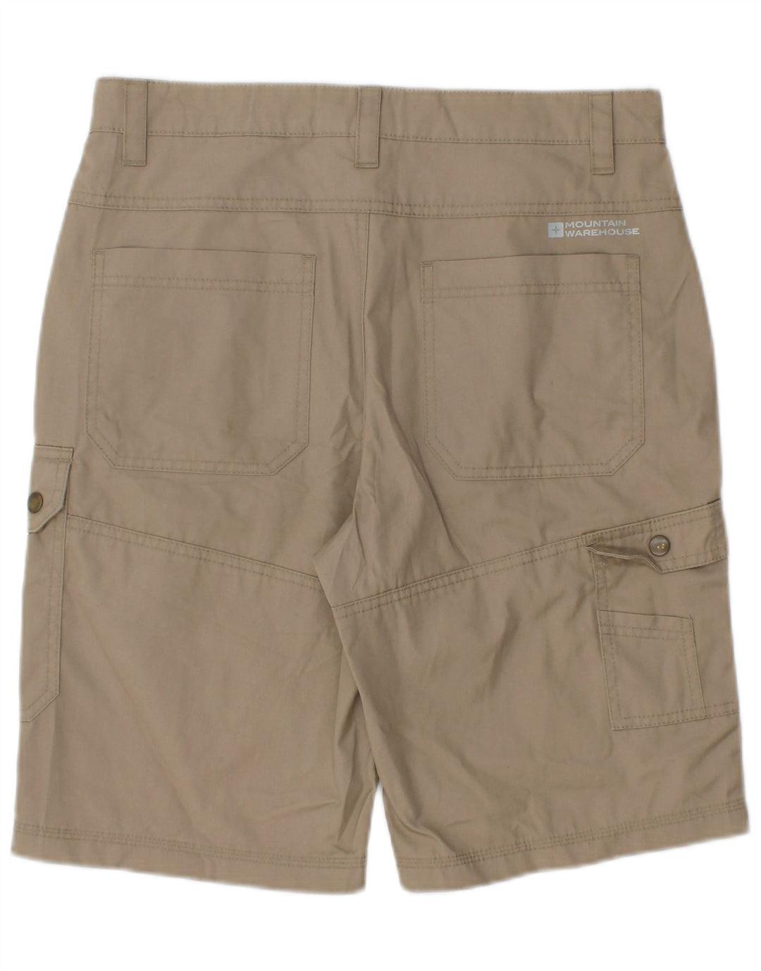 MOUNTAIN WAREHOUSE Mens Cargo Shorts W30 Medium Beige Polyester