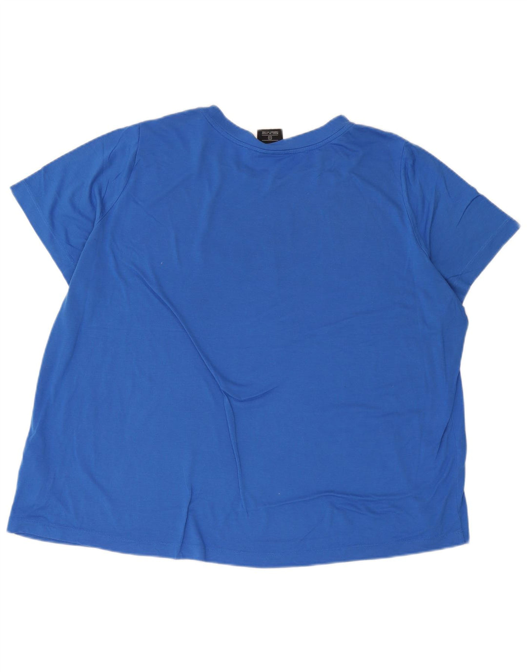 Nike Womens Graphic T-Shirt Top UK 22 3XL Blue Polyester