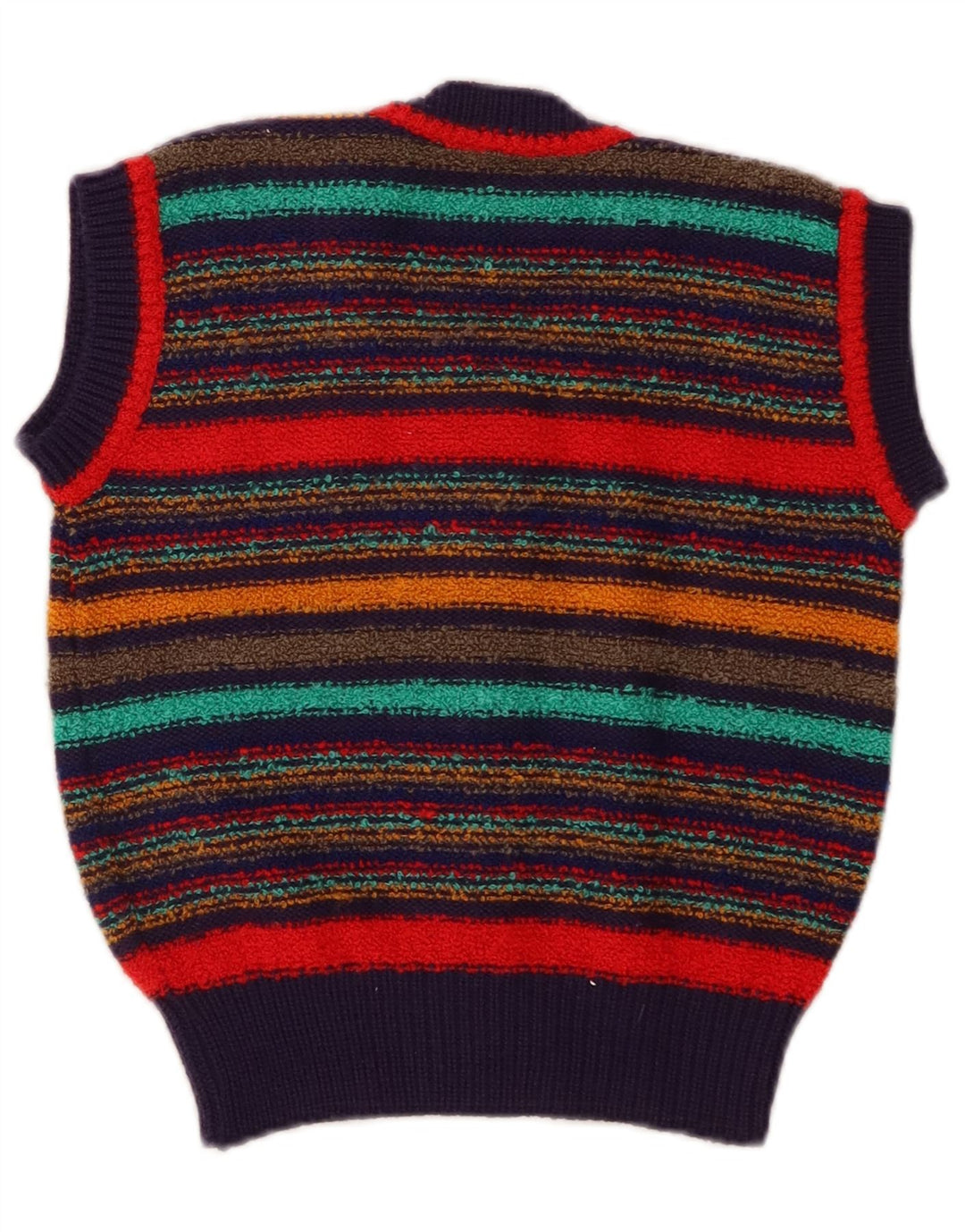 Brian Scott Womens Crop Cardigan Sweater EU 38 Medium Multicoloured Striped