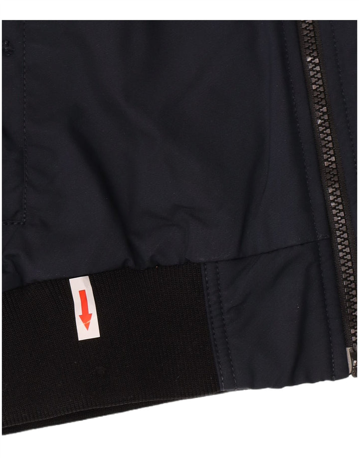 Refrigiwear Mens Bomber Jacket UK 40 Large Navy Blue Polyamide