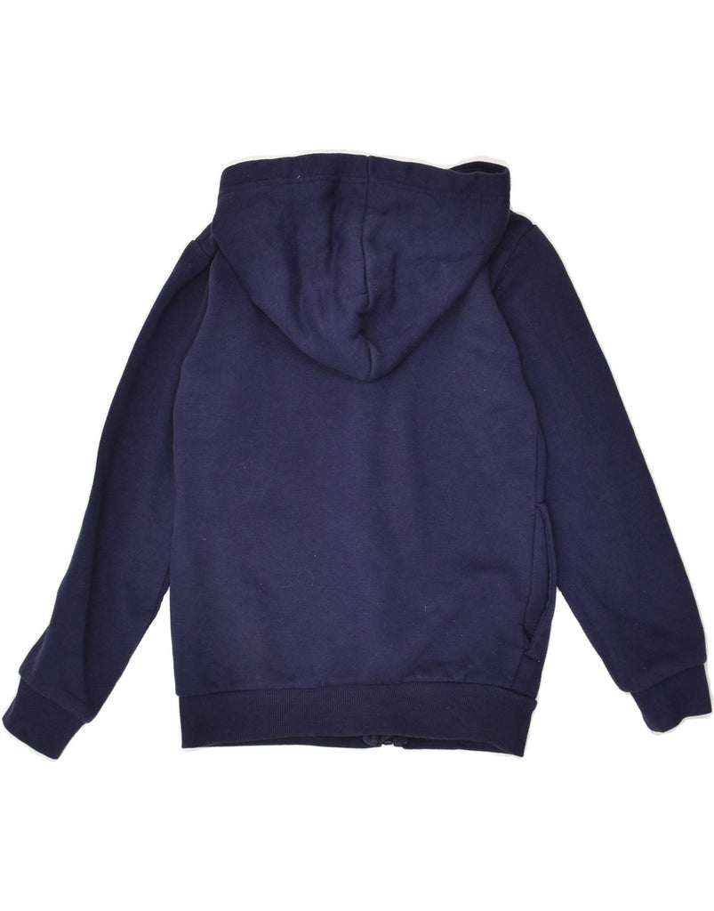 MCKENZIE Boys Zip Hoodie Sweater 10-11 Years Navy Blue Cotton Vintage Mckenzie and Second-Hand Mckenzie from Messina Hembry 