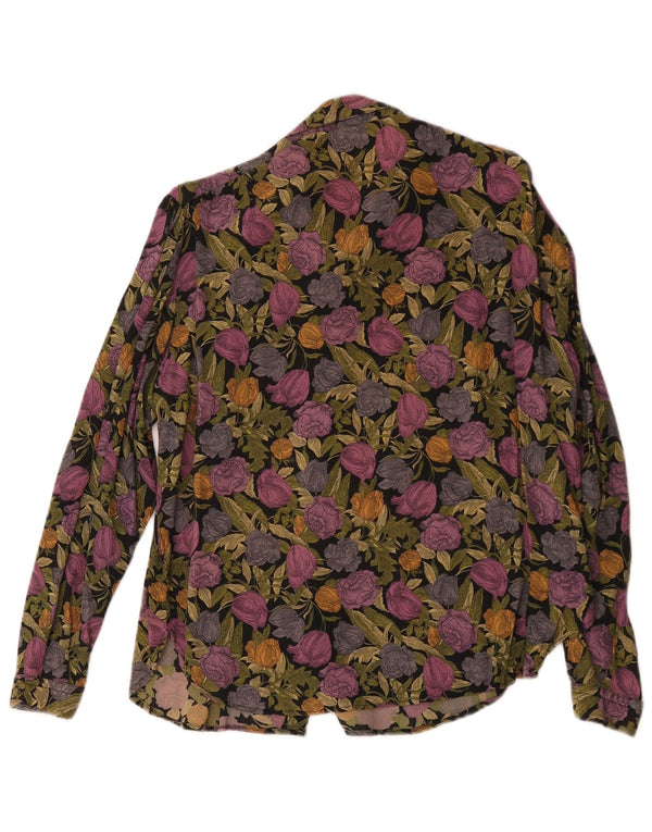 Collection Womens Shirt Blouse UK 18 XL Multicoloured Floral