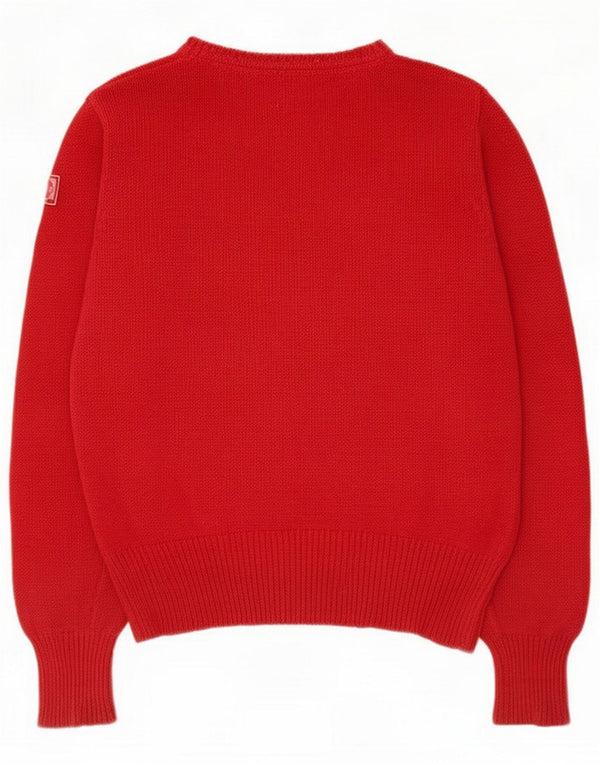Murphy & Nye Womens Regular Fit Boat Neck Jumper Sweater UK 14 Medium Red