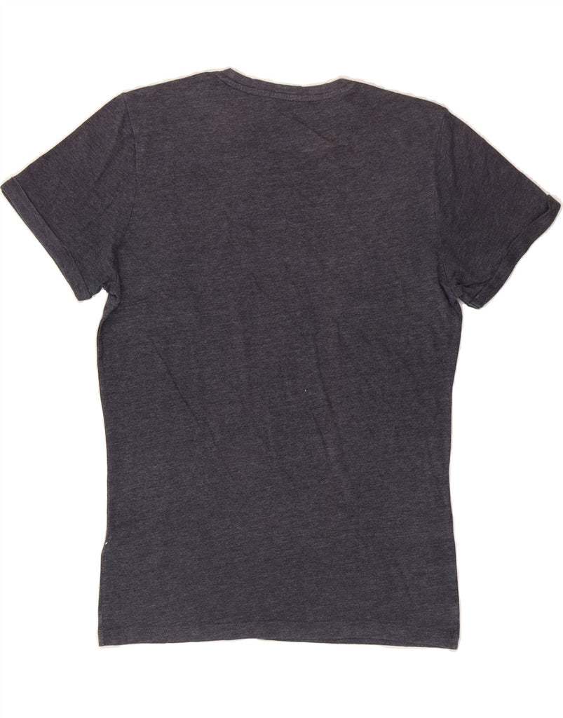 TOMMY HILFIGER Mens New York Graphic T-Shirt Top Medium Navy Blue Cotton Vintage Tommy Hilfiger and Second-Hand Tommy Hilfiger from Messina Hembry 