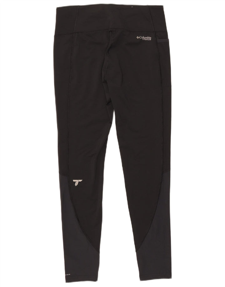 Columbia Womens Titanium Leggings UK 14 Large Black Polyester