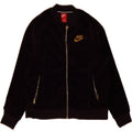 NIKE Womens Tracksuit Top Jacket UK 14 Medium Burgundy Polyester Vintage Nike and Second-Hand Nike from Messina Hembry 