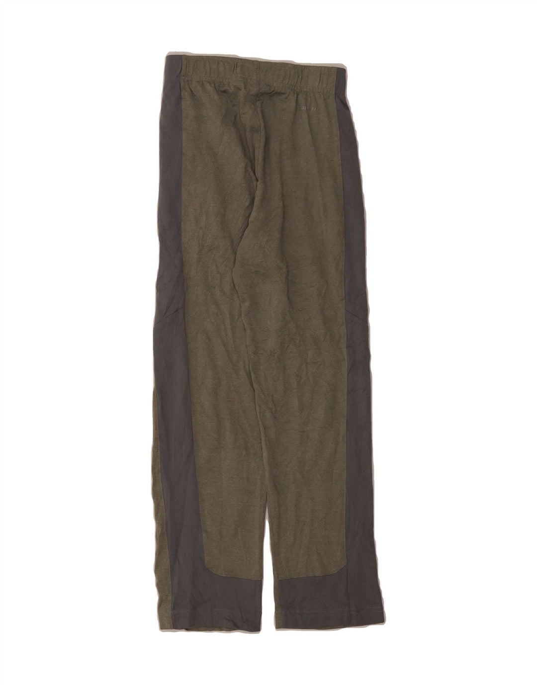 NIKE Boys Tracksuit Trousers 11-12 Years Medium Khaki Polyester Vintage Nike and Second-Hand Nike from Messina Hembry 