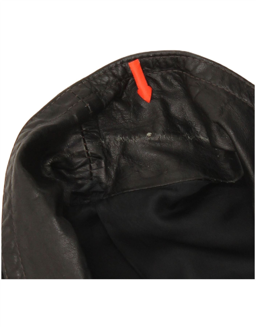 Vintage Womens Leather Jacket UK 18 XL Black Leather