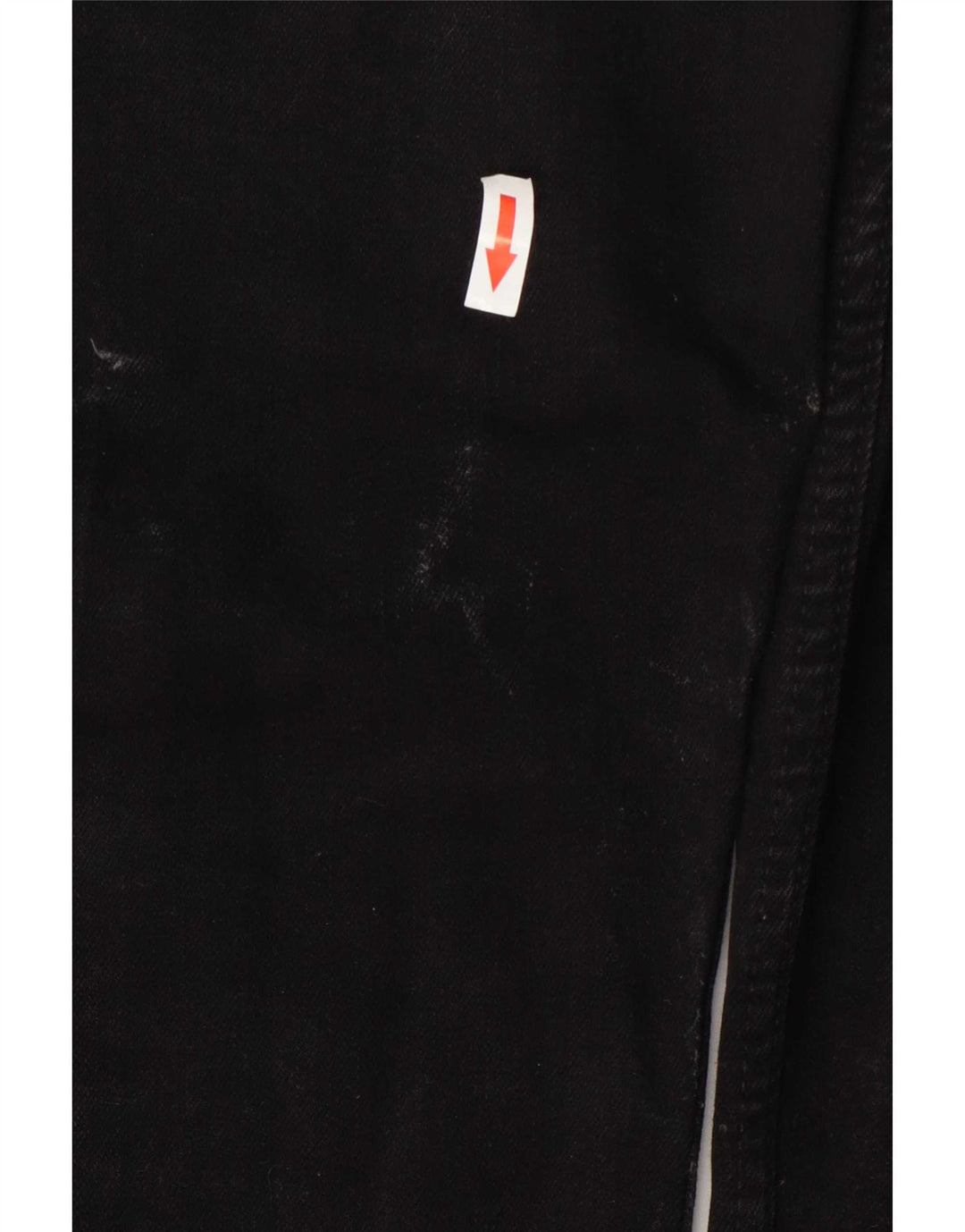 Levi's Mens 502 Tapered Jeans W36 L32 Black Cotton