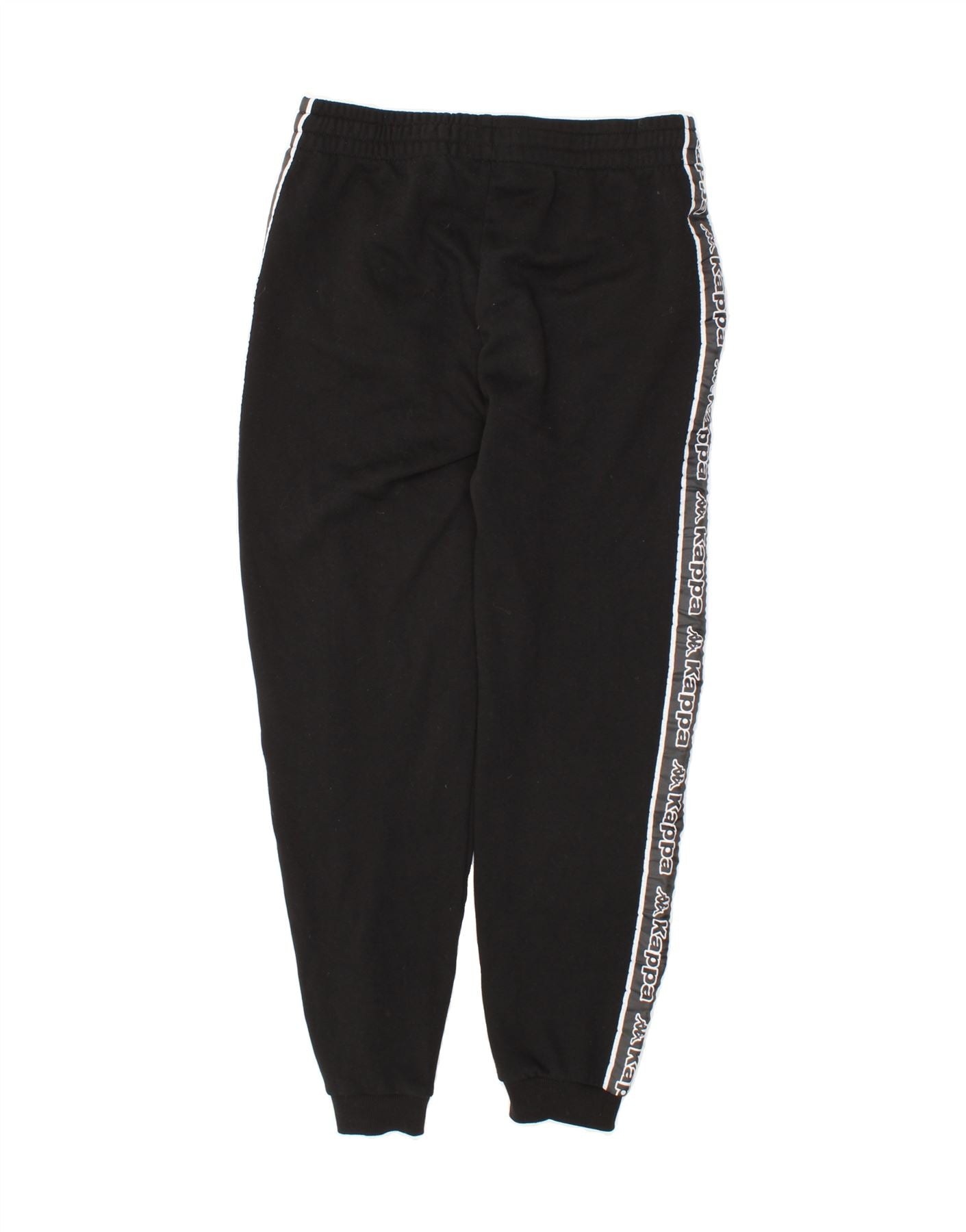 Kappa black joggers shop