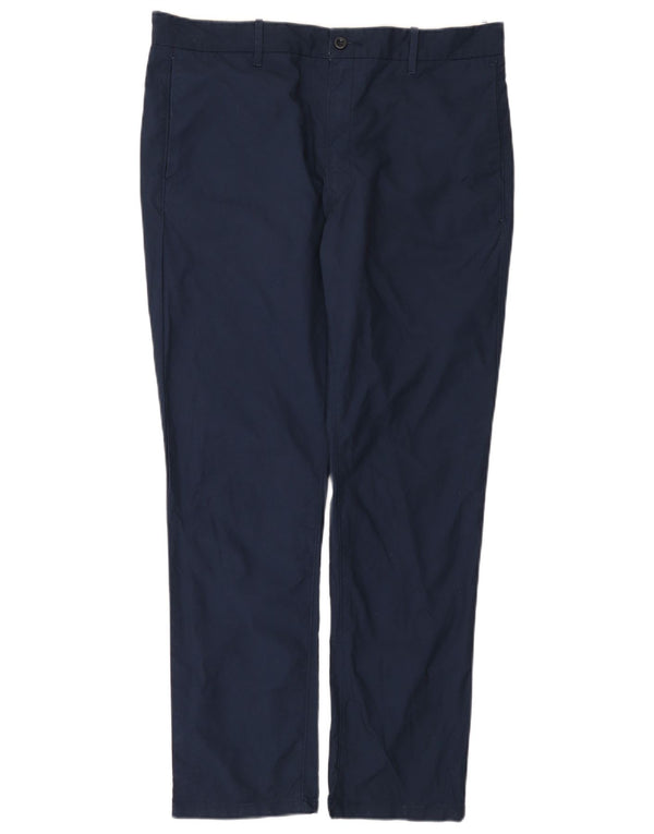 Levi's Mens Slim Chino Trousers W36 L32 Navy Blue Cotton