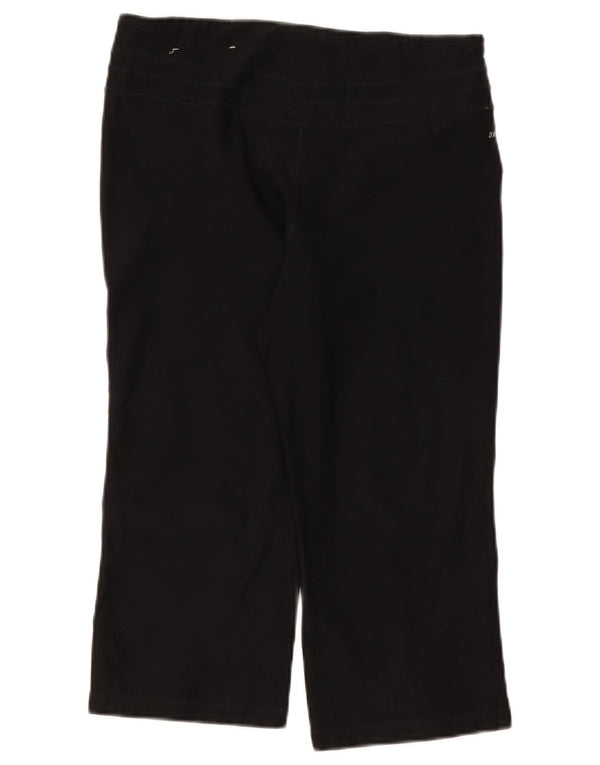 Nike Womens Capri Leggings Medium W30 L19 Black Polyester Sports