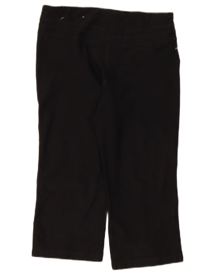 Nike Womens Capri Leggings Medium W30 L19 Black Polyester Sports