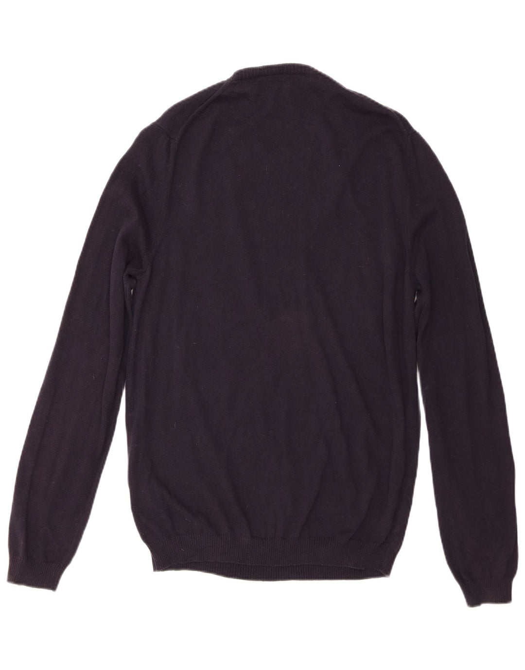 Calvin Klein Mens Crew Neck Jumper Sweater Large Navy Blue Cotton