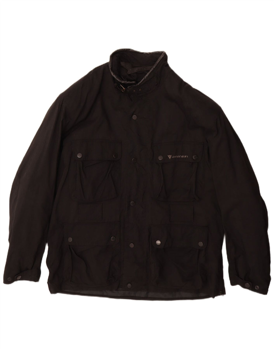 DAINESE Mens Racer Jacket IT 48 4XL Black Nylon