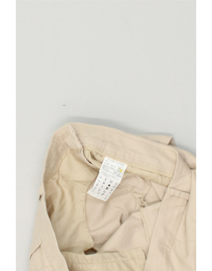 VINTAGE Womens Slim Chino Trousers IT 44 Medium W32 L26 Beige Cotton | Vintage Vintage | Thrift | Second-Hand Vintage | Used Clothing | Messina Hembry 