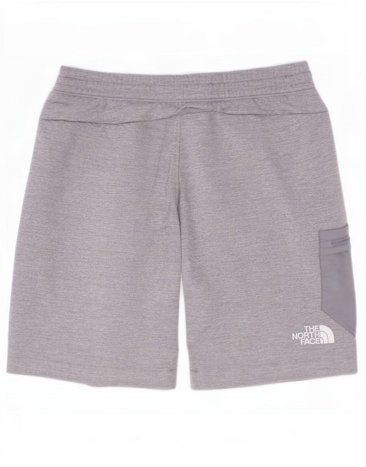 The North Face Boys Cargo Sport Shorts 11-12 Years Large Grey Polyester